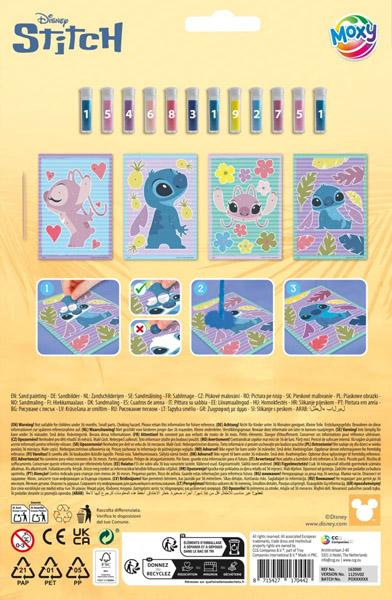 Kreativni set SAND PAINTING - STITCH 