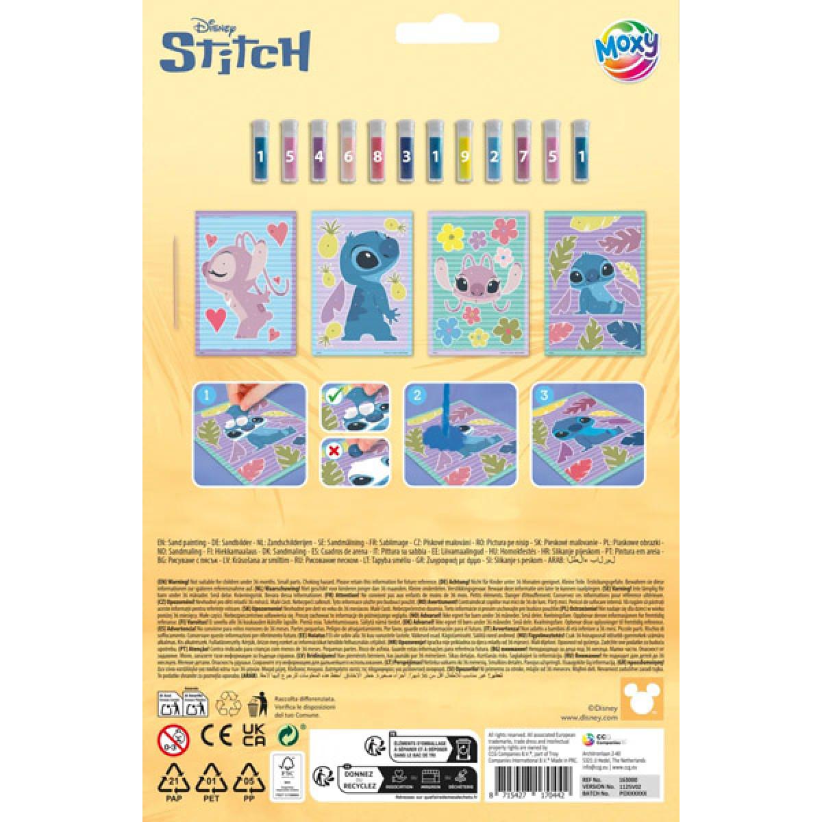 Kreativni set SAND PAINTING - STITCH 