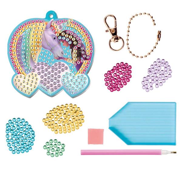 Kreativni set DIAMOND PAINTING -PRIVEZAK JEDNOROG 