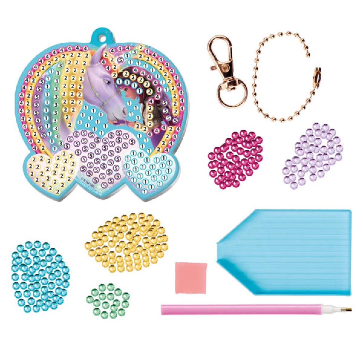 Kreativni set DIAMOND PAINTING -PRIVEZAK JEDNOROG 