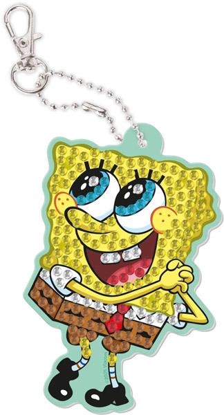 Kreativni set DIAMOND PAINTING PRIVEZAK -SUNĐER BOB 