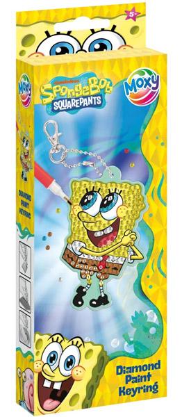 Kreativni set DIAMOND PAINTING PRIVEZAK -SUNĐER BOB 