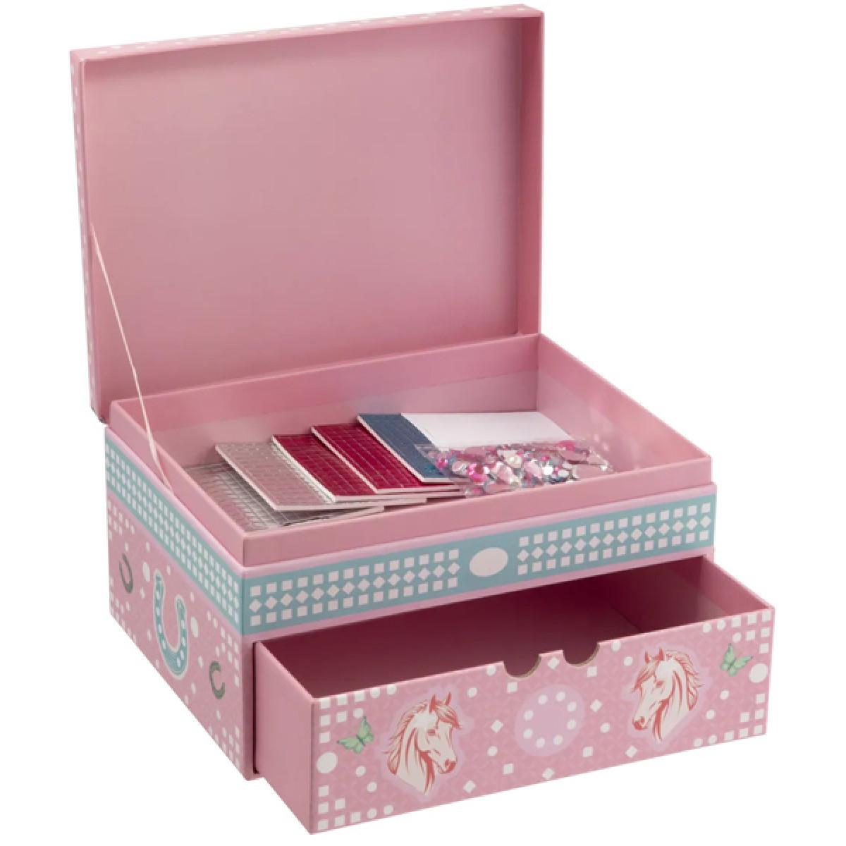 Kreativni set MOZAIK -KUTIJA ZA NAKIT 21x11x5,5cm 