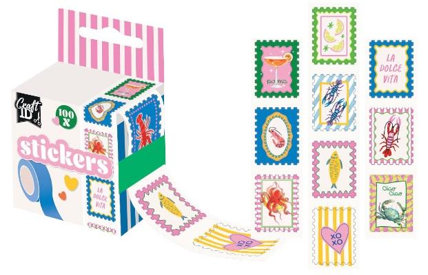 Stikeri MARKICE 100kom 