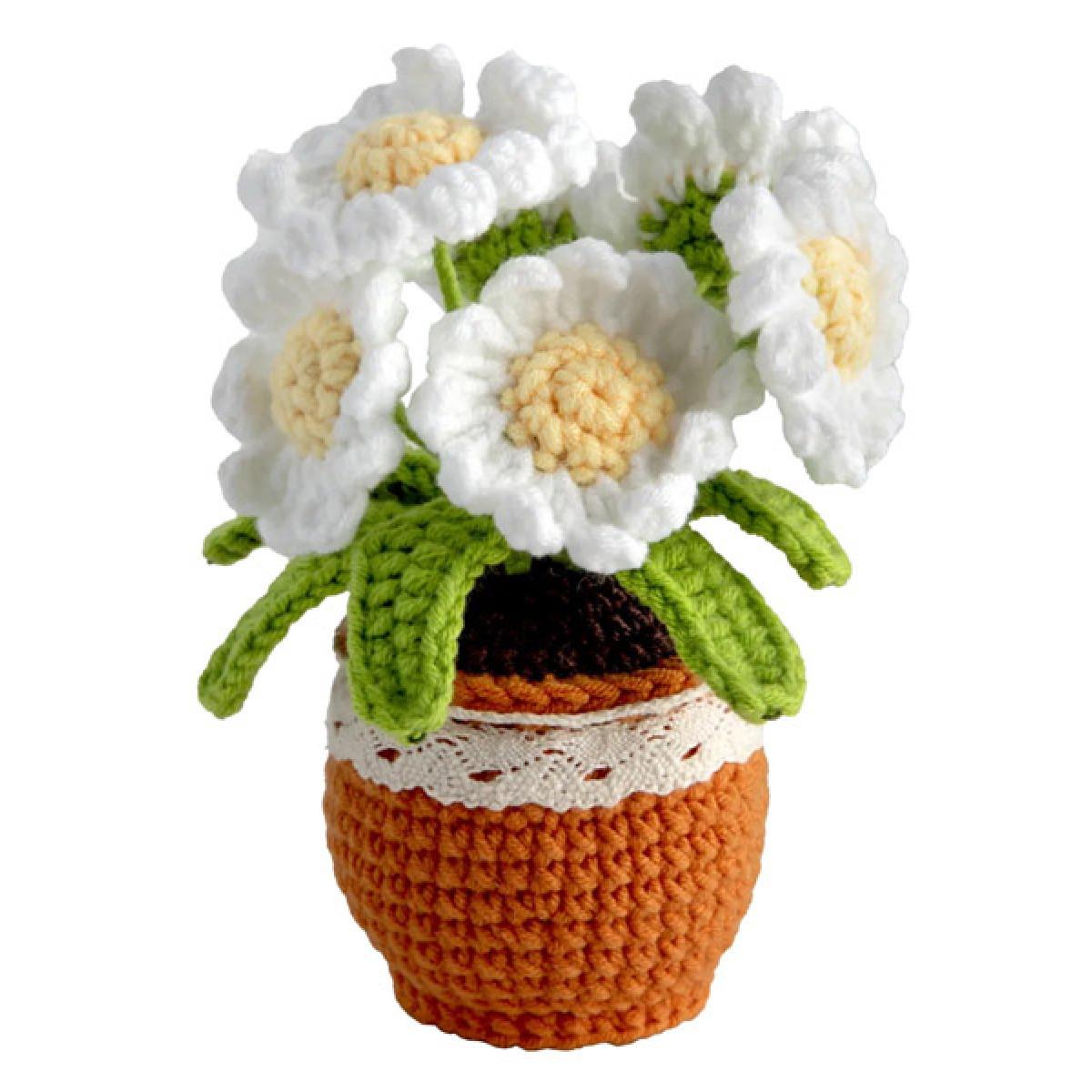 Kreativni set za heklanje BELE RADE 