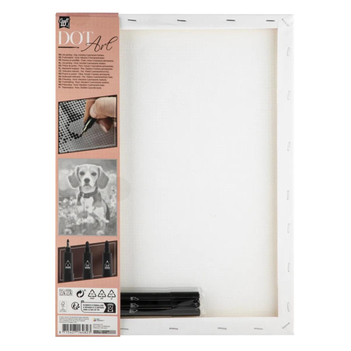 Kreativni set DOT PAINTING - PAS 40x30cm 