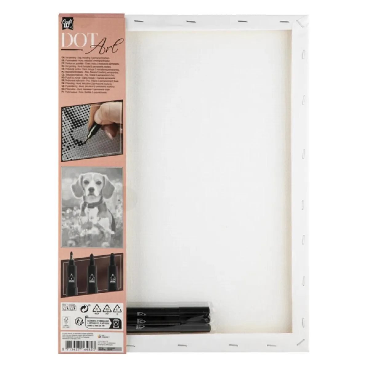 Kreativni set DOT PAINTING - PAS 40x30cm 