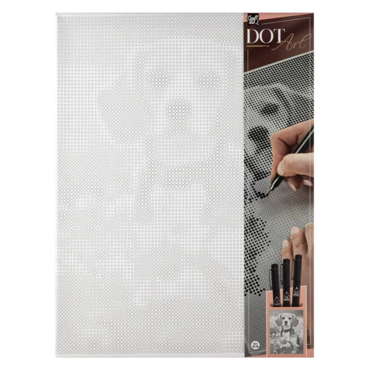 Kreativni set DOT PAINTING - PAS 40x30cm 