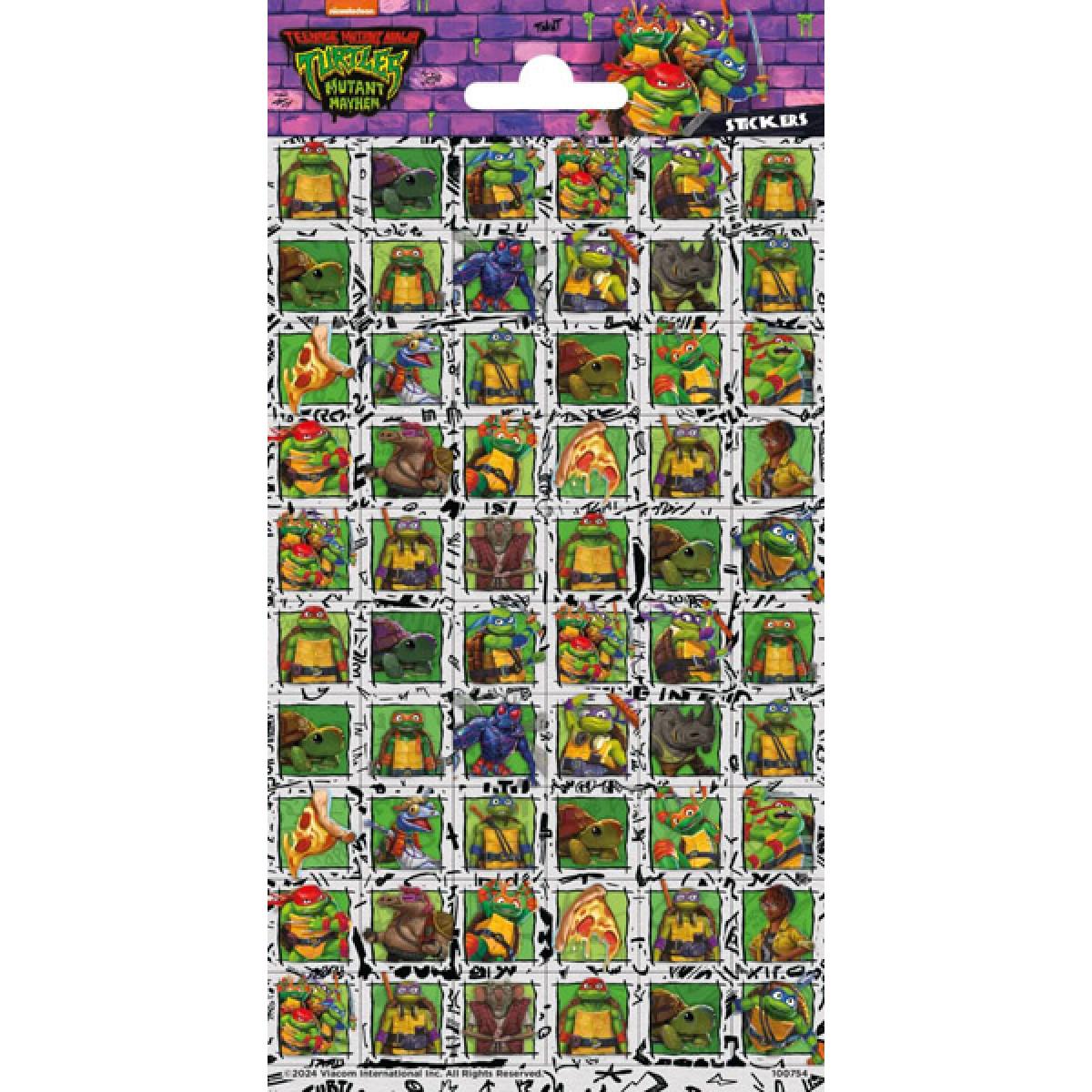 Mini stikeri NINDŽA KORNJAČE 