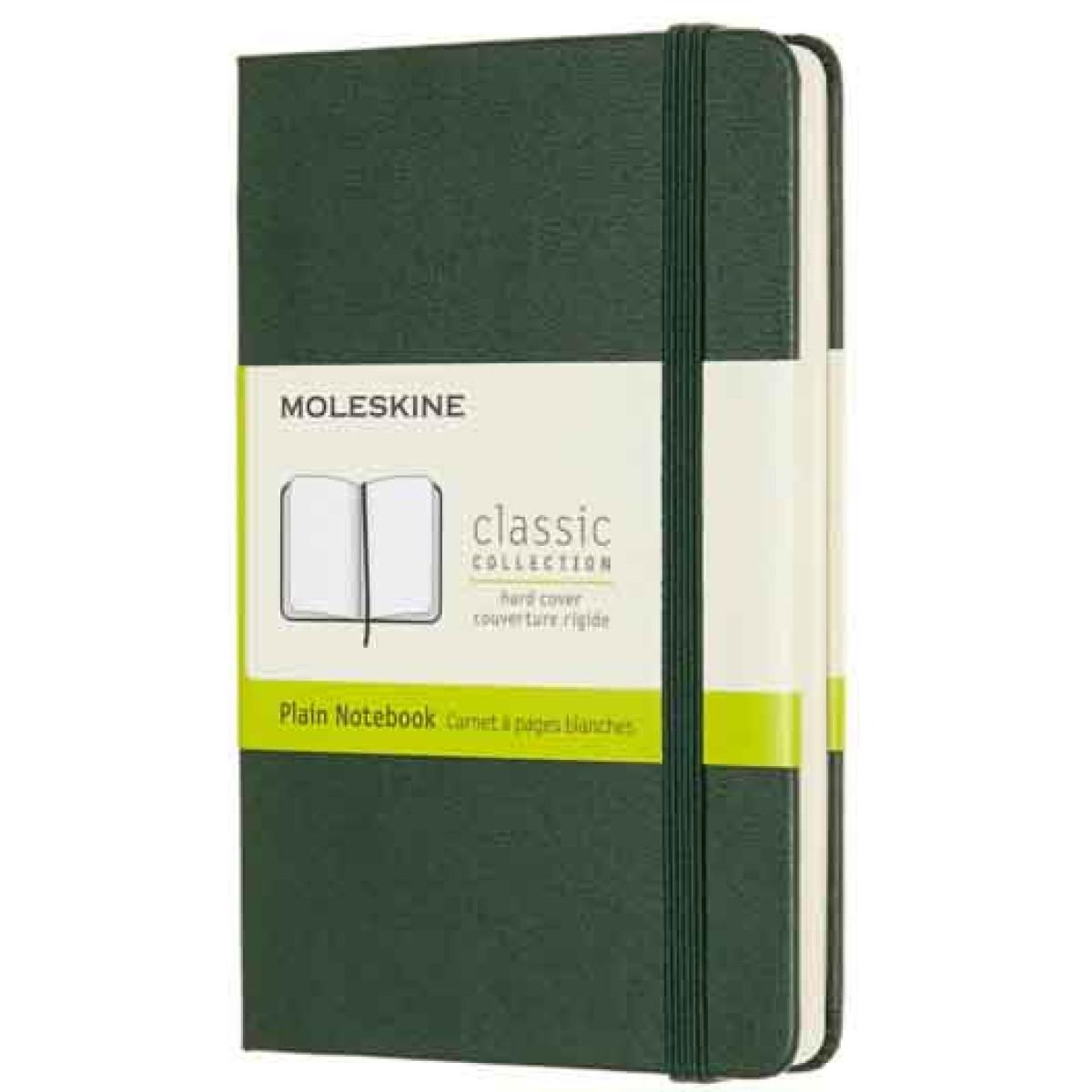 Notes MOLESKINE - tmano zeleni 