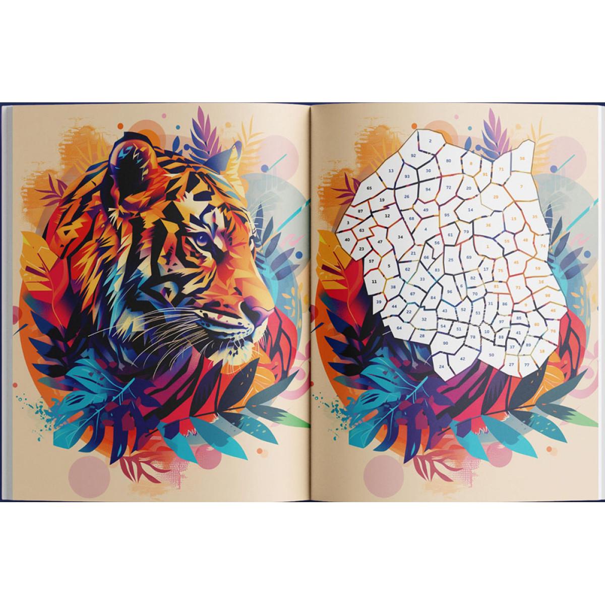 MOZAIK NALEPNICE Čudesne životinje 