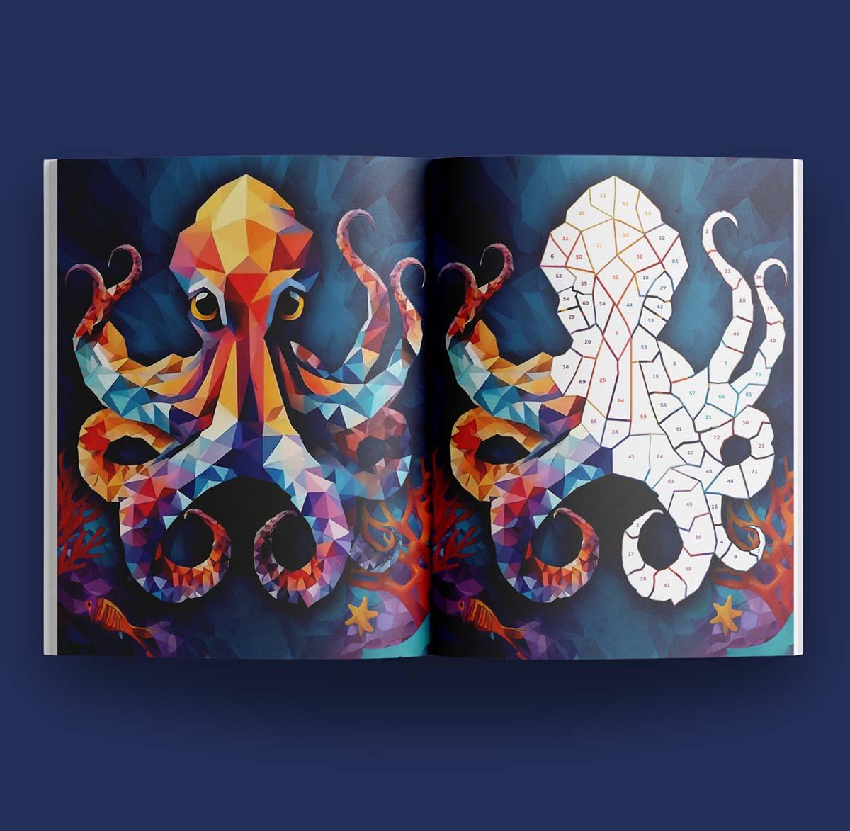 MOZAIK NALEPNICE Čudesne životinje 