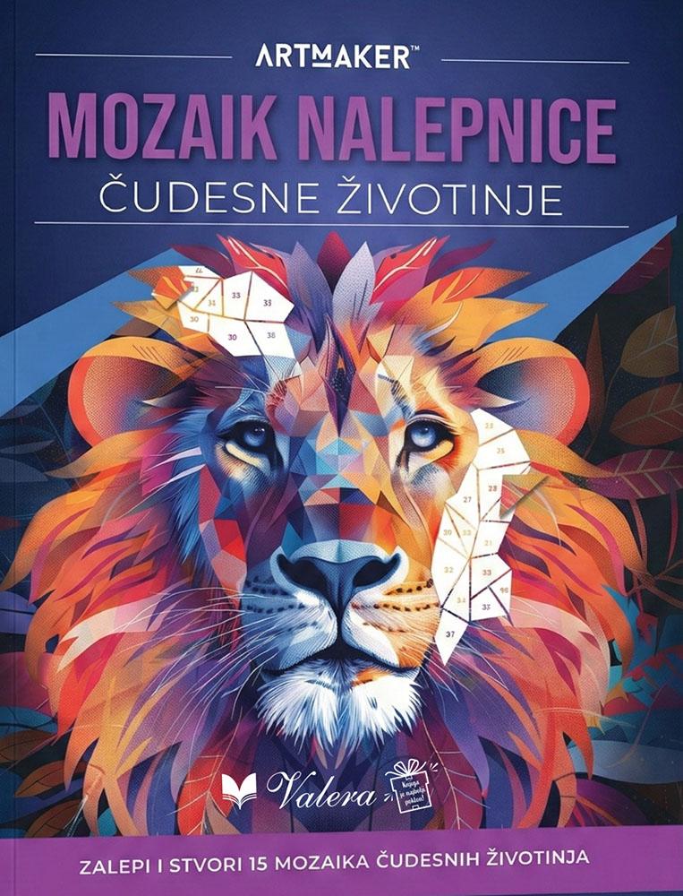 MOZAIK NALEPNICE Čudesne životinje 