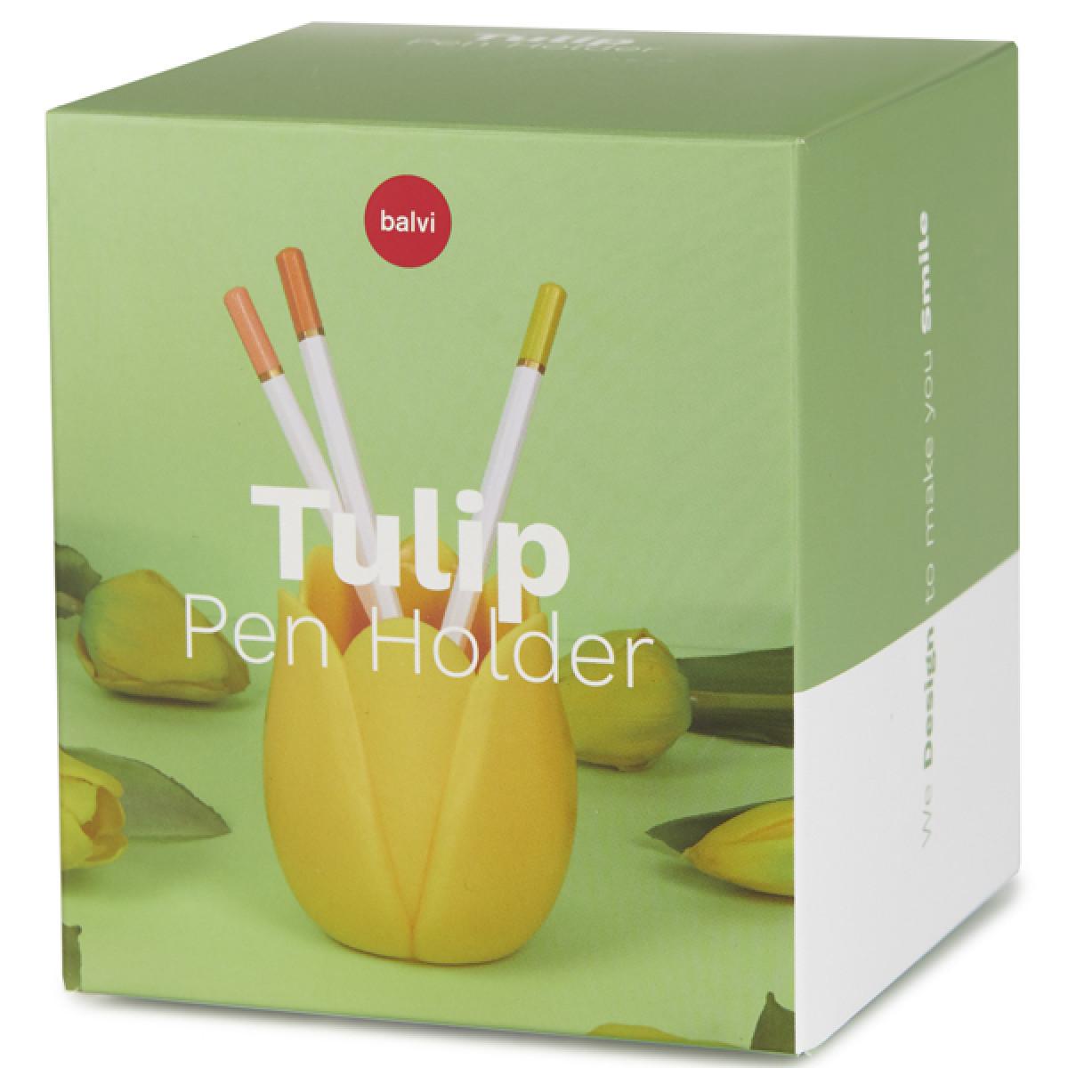 Držač za olovke LALA - ŽUTA 