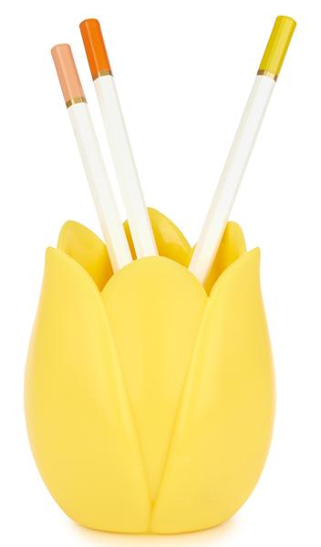 Držač za olovke LALA - ŽUTA 