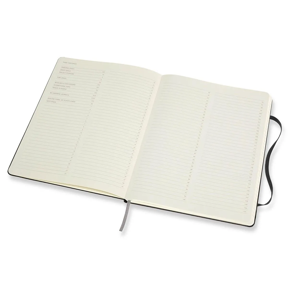 Notes 19x26cm XL MOLESKINE Black - hard 