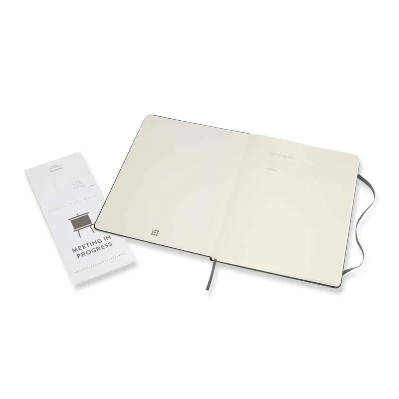 Notes 19x26cm XL MOLESKINE Forest green - hard 