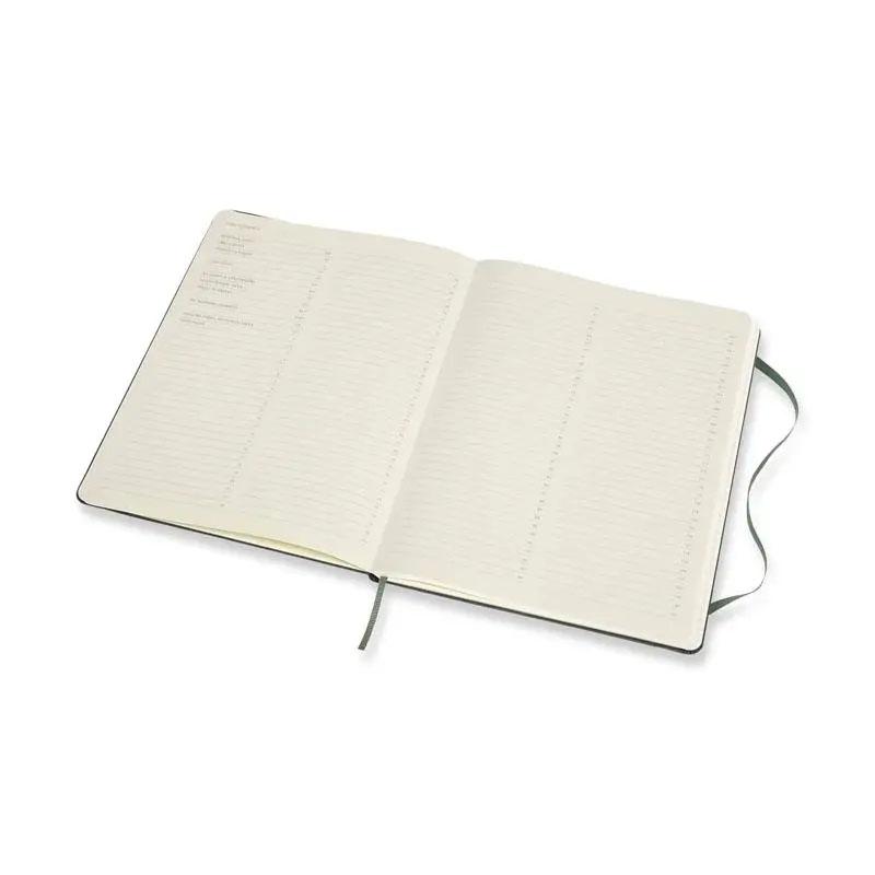 Notes 19x26cm XL MOLESKINE Forest green - hard 