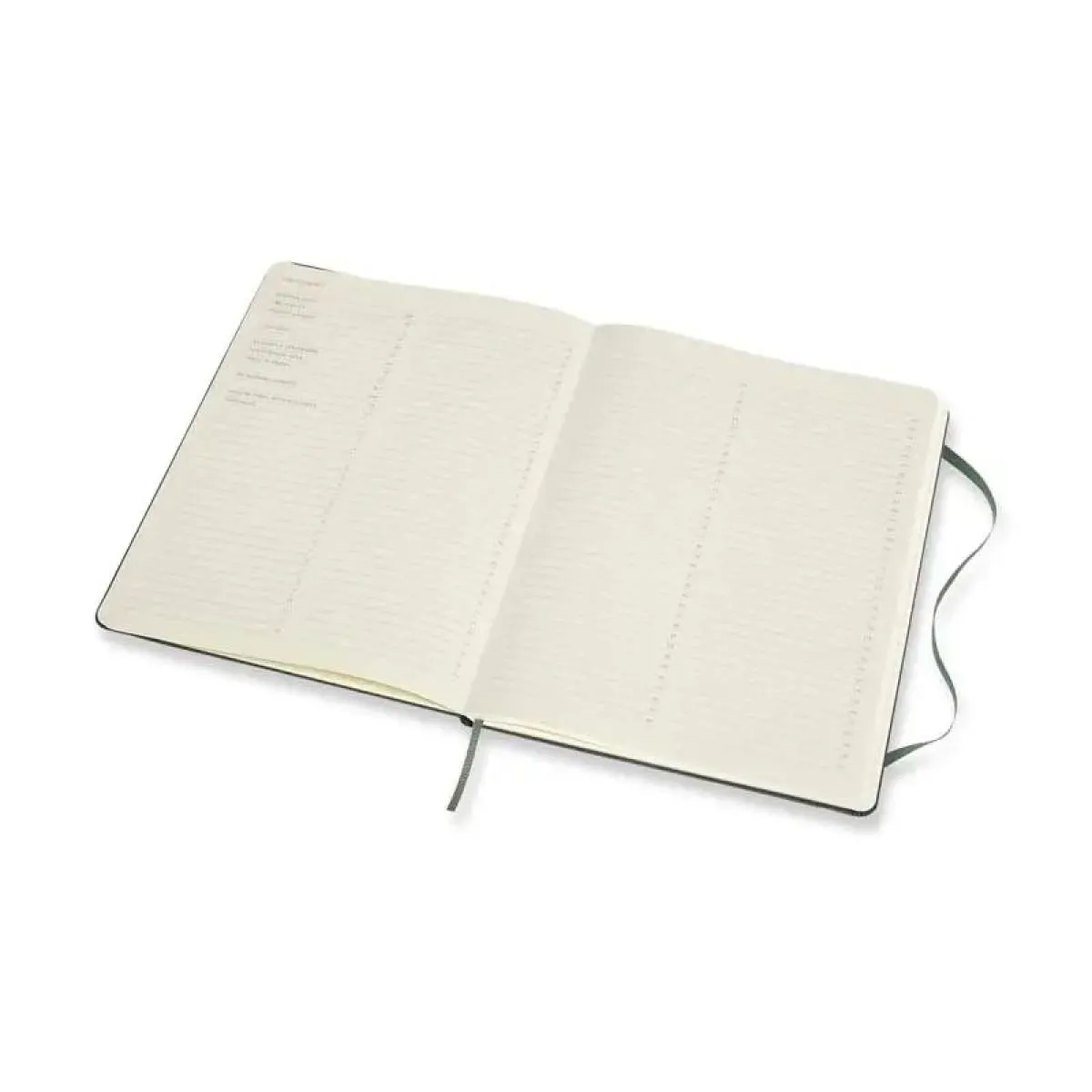 Notes 19x26cm XL MOLESKINE Forest green - hard 