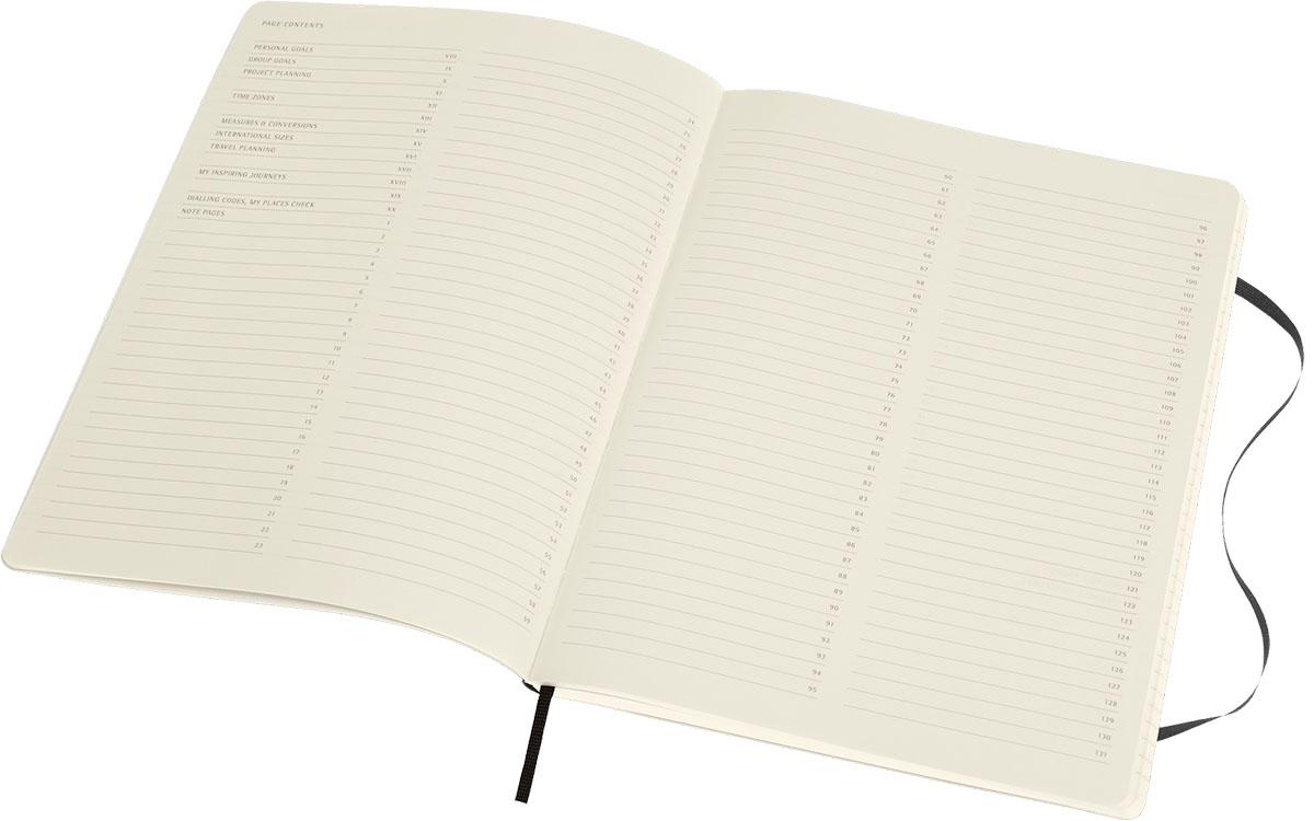 Notes 19x26cm XL MOLESKINE Black 