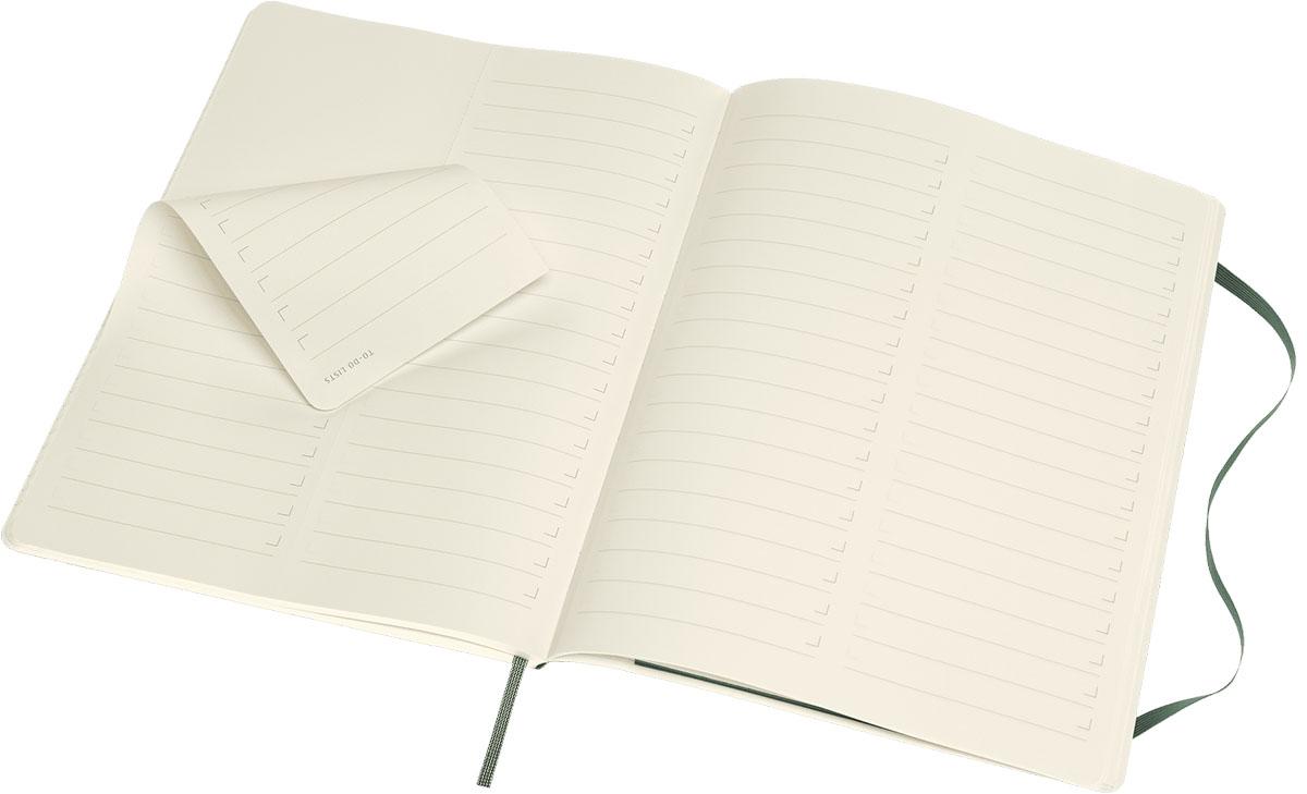 Notes 19x26cm XL MOLESKINE Forest green - soft 
