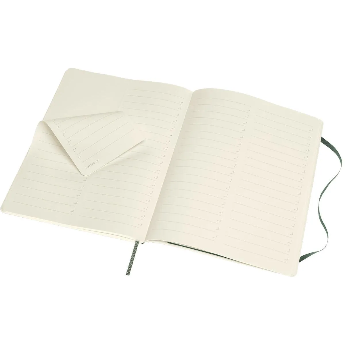 Notes 19x26cm XL MOLESKINE Forest green - soft 