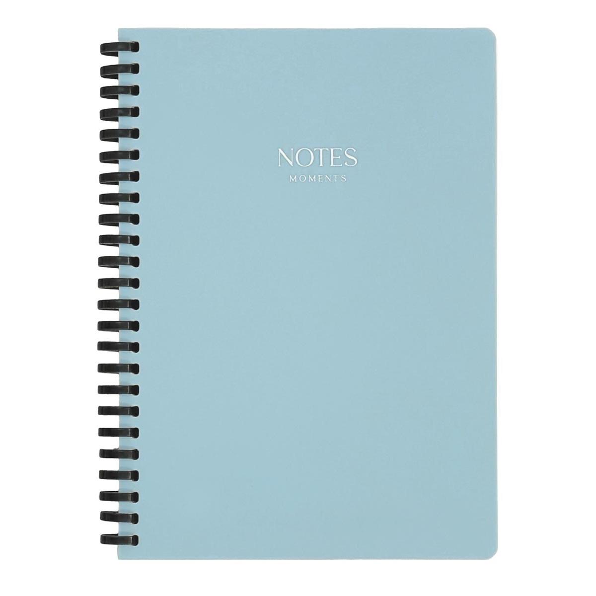 Notes A5 VICTORIA'S JOURNALS Sylicon Blue, na linije 