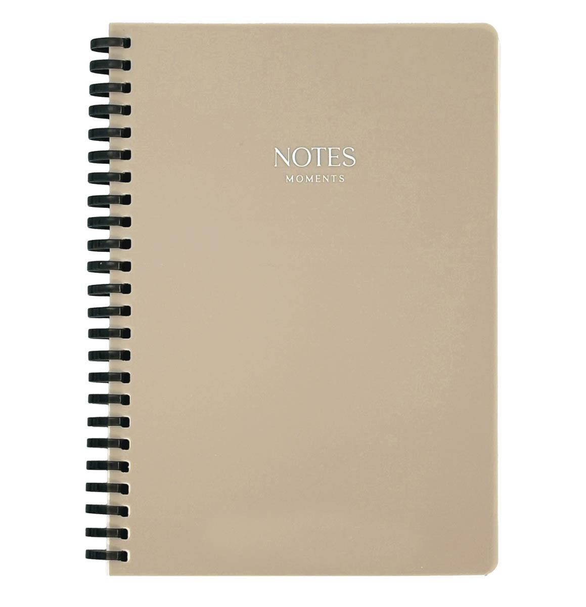 Notes A5 VICTORIA'S JOURNALS Sylicon Grey, na linije 