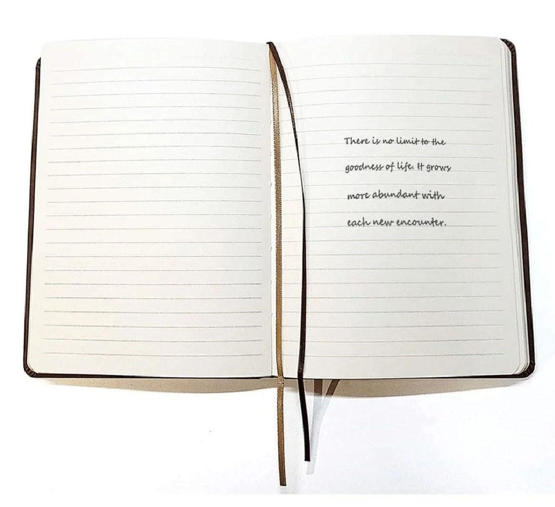 Notes 12x17 VICTORIA'S JOURNALS Vintage Brown 