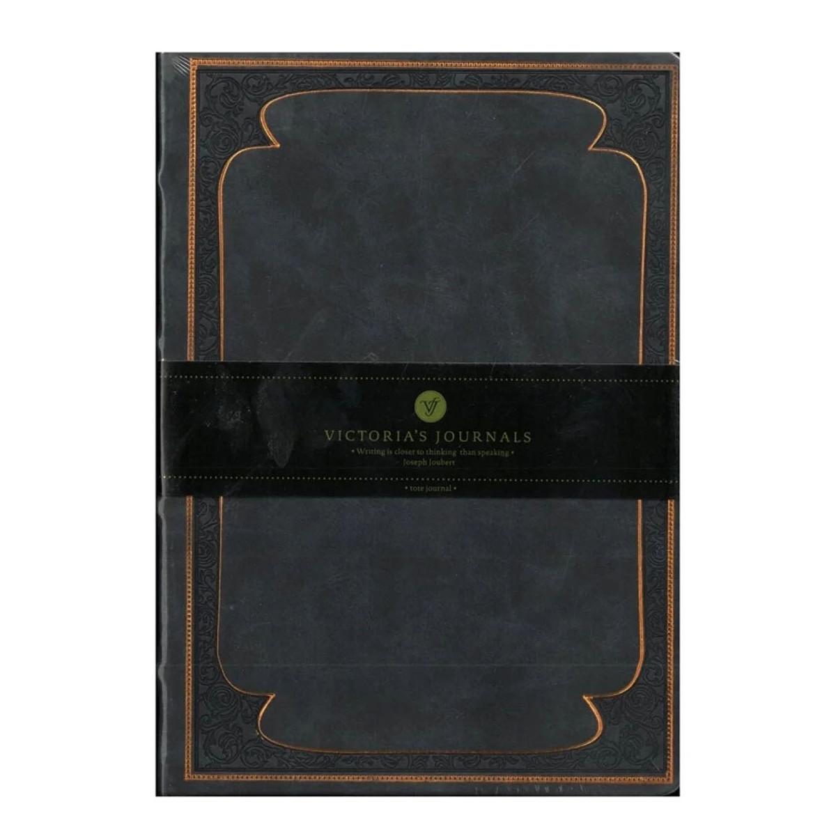 Notes 12x17 VICTORIA'S JOURNALS Vintage Black 