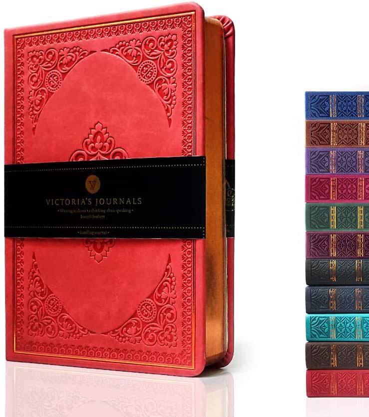 Notes 12x17 VICTORIA'S JOURNALS Vintage Red 