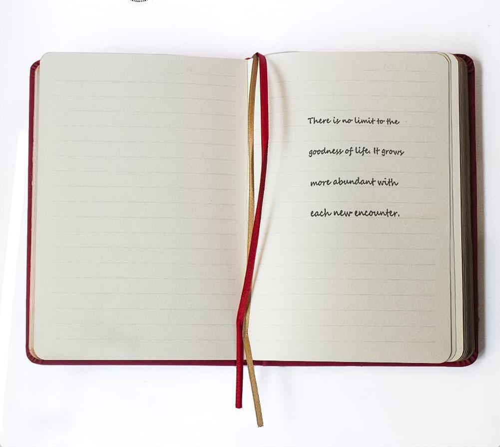 Notes 12x17 VICTORIA'S JOURNALS Vintage Red 