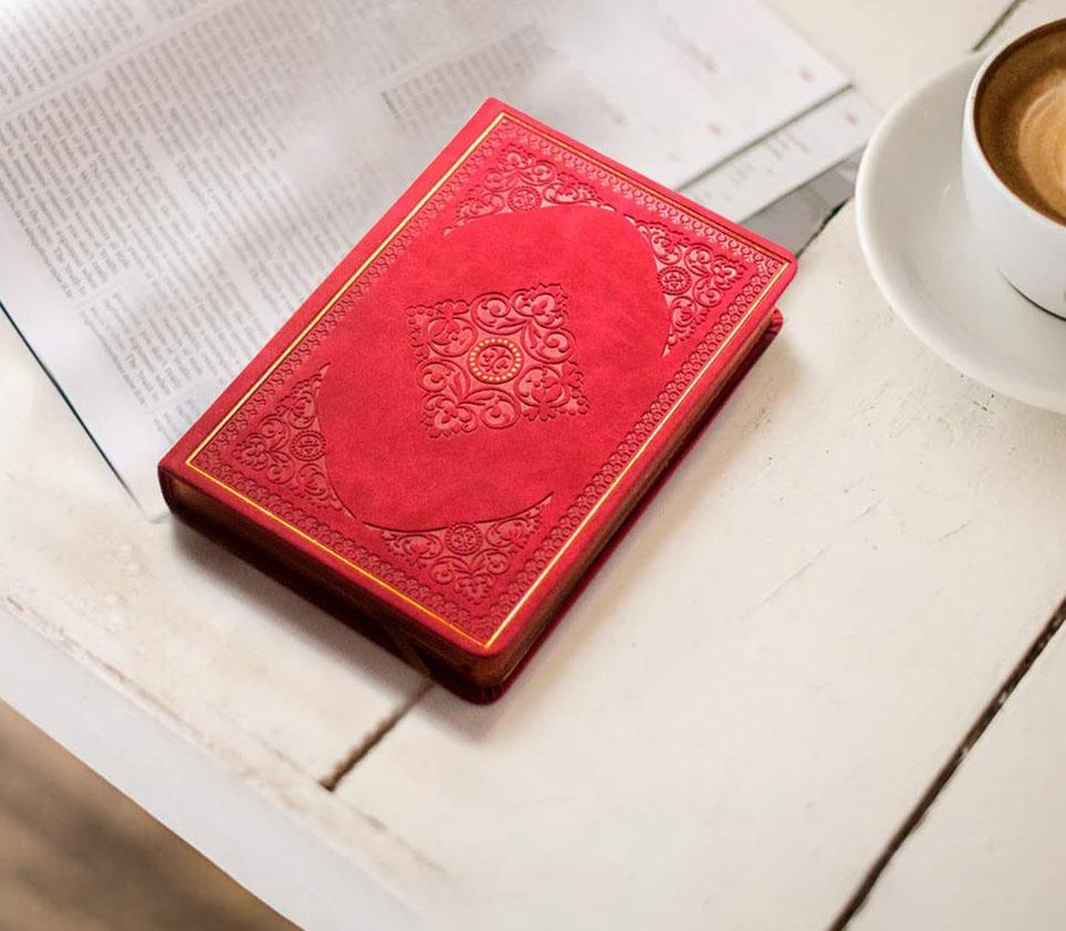 Notes 12x17 VICTORIA'S JOURNALS Vintage Red 