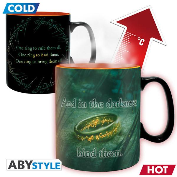 LORD OF THE RINGS termoaktivna šolja SAURON 460ml 