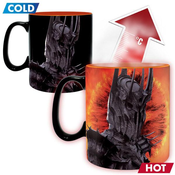 LORD OF THE RINGS termoaktivna šolja SAURON 460ml 