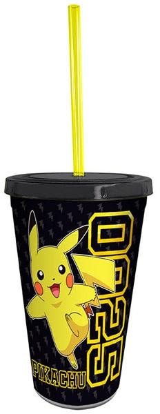 POKEMON čaša sa slamkom PIKACHU 470ml 
