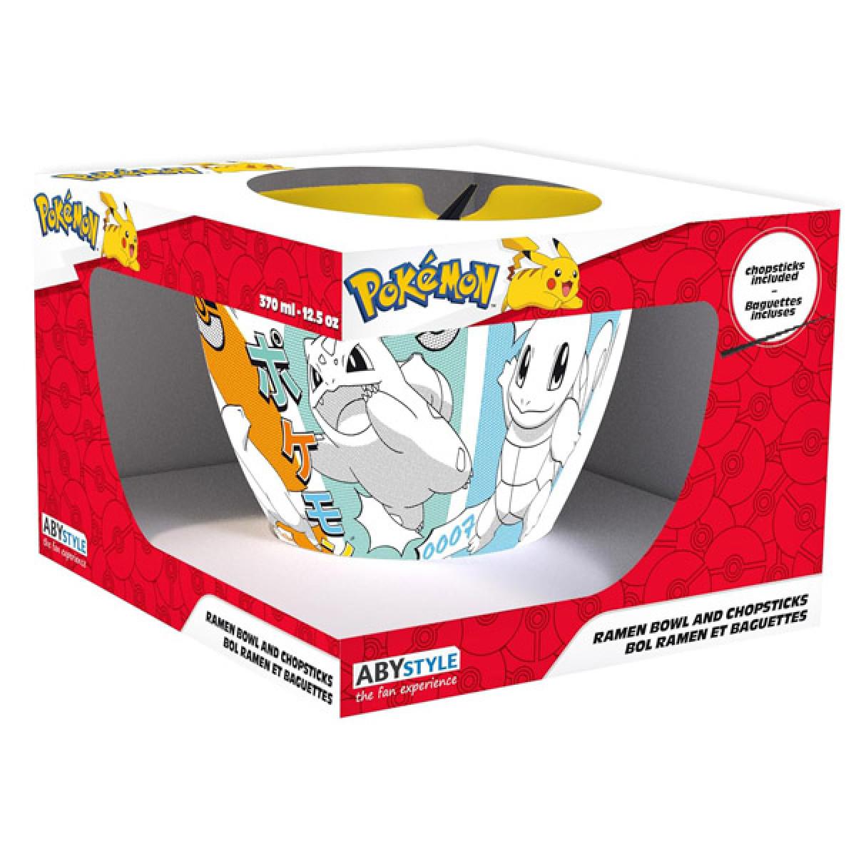 POKEMON činija za ramen Starters Manga 