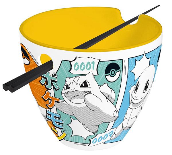 POKEMON činija za ramen Starters Manga 