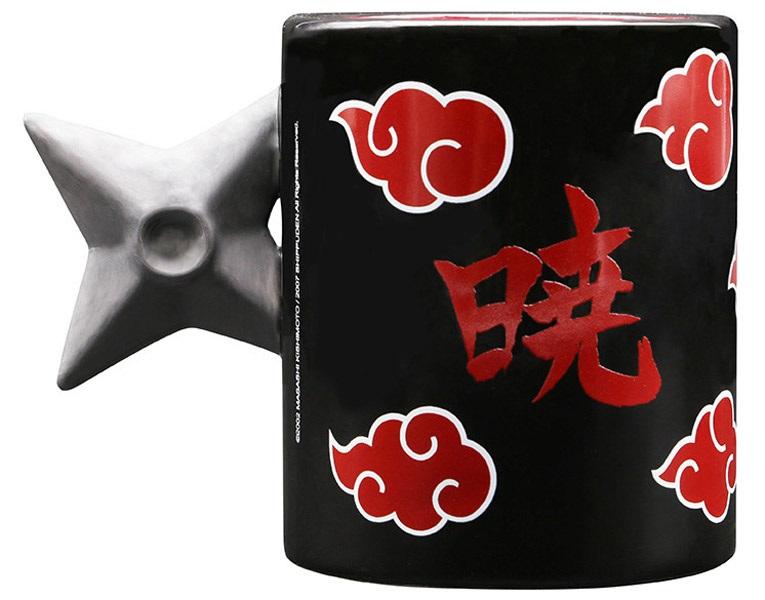 NARUTO šolja Shuriken Akatsuki 