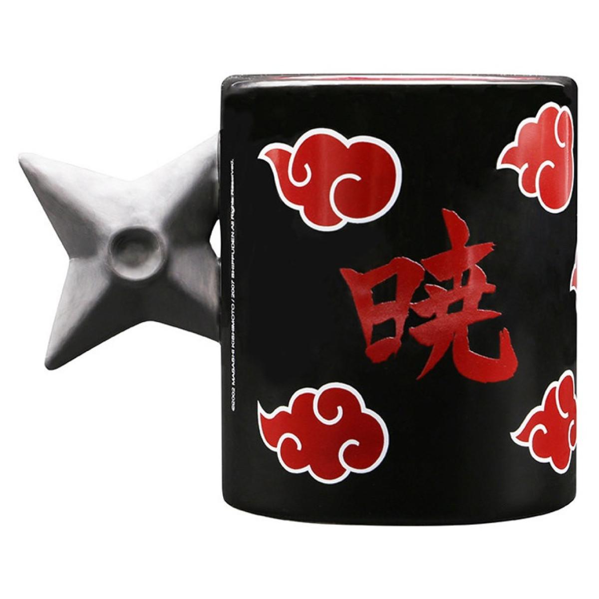 NARUTO šolja Shuriken Akatsuki 