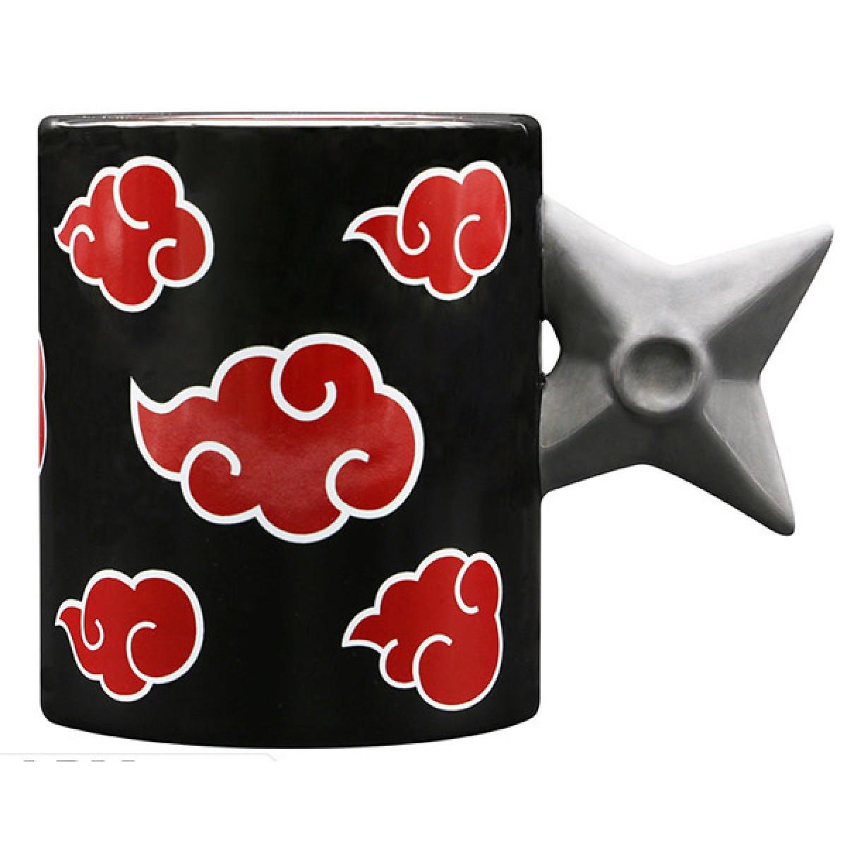 NARUTO šolja Shuriken Akatsuki 