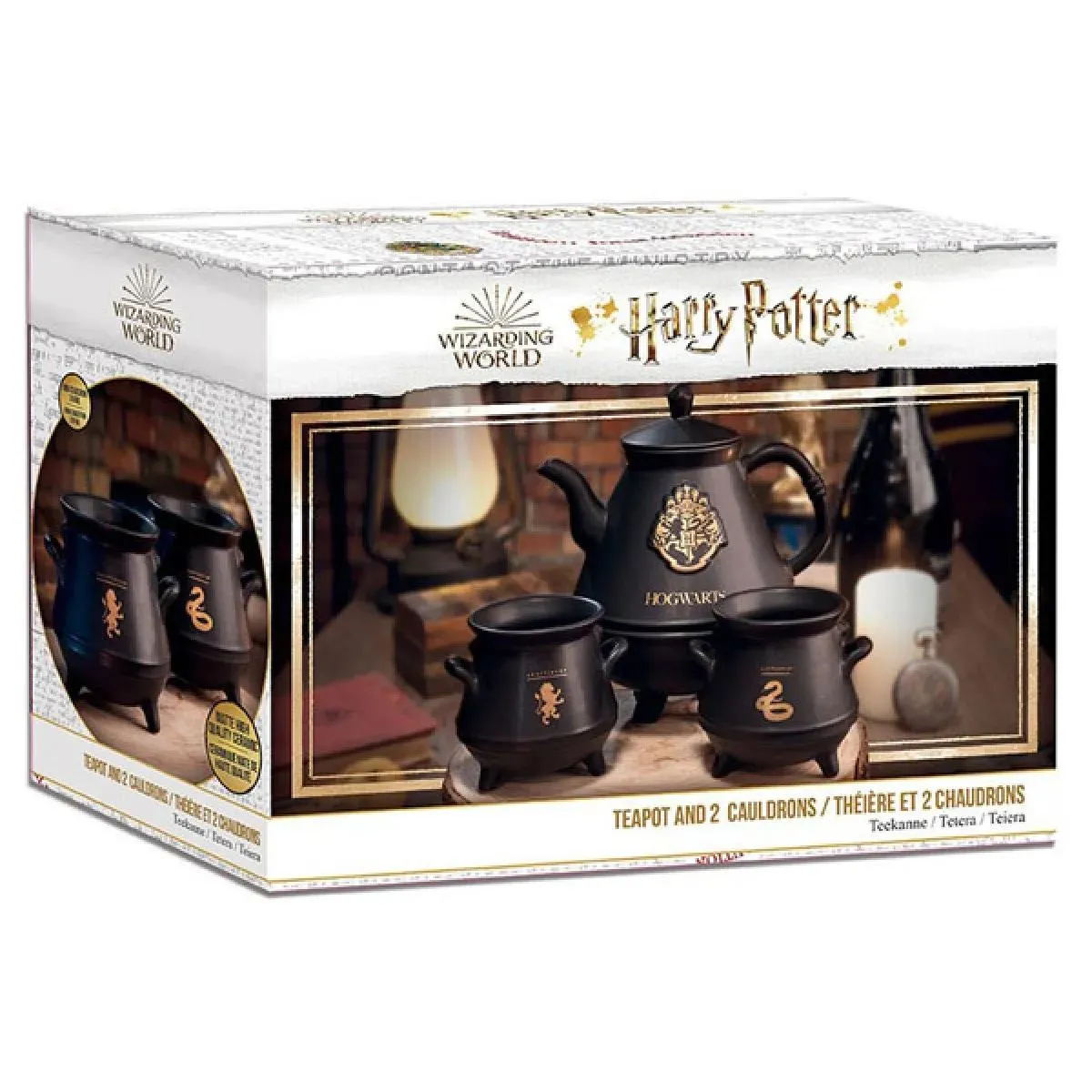 HARRY POTTER  set čajnik i šolje HOGWARTS 