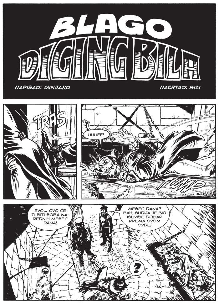 ZLATNA SERIJA 62 ZAGOR Blago Diging Bila (Korice B) 