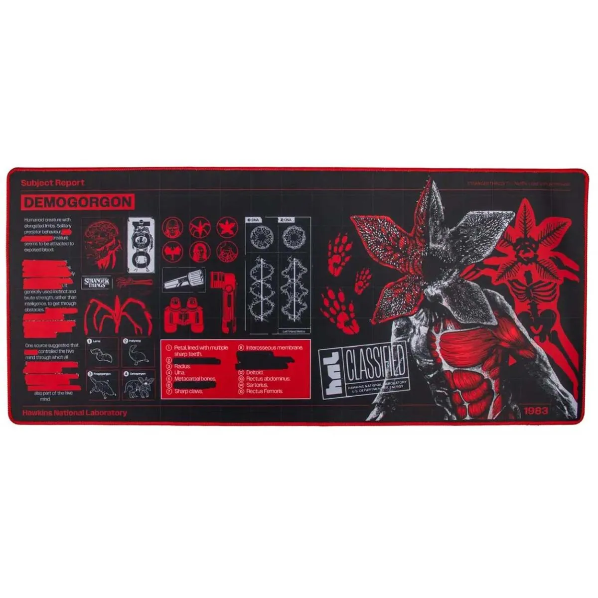 STRANGER THINGS neklizajuća podloga DEMOGORGON 