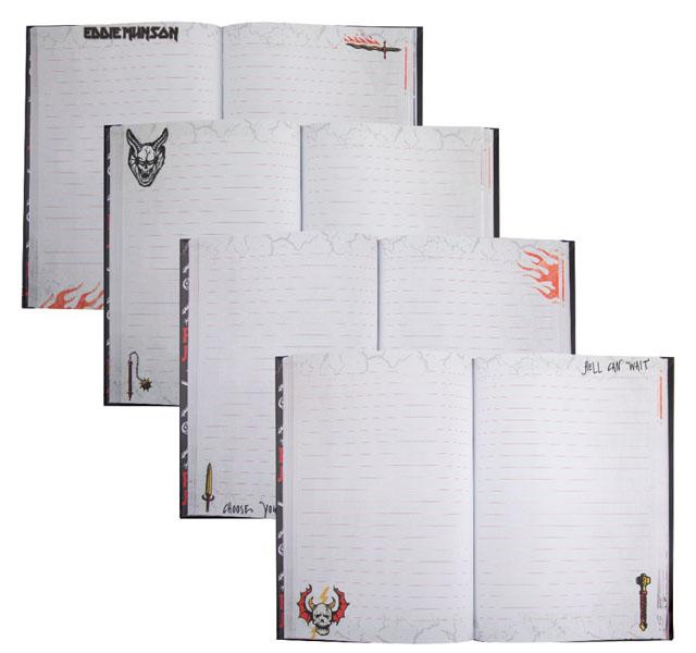 STRANGER THINGS notes A5 na linije HELL FIRE CLUB 