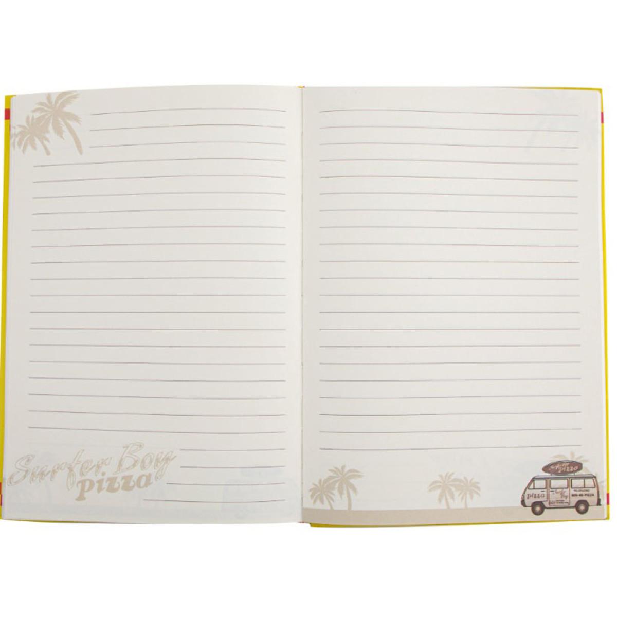 STRANGER THINGS A5 notes na linije SURFER BOY PIZZA 