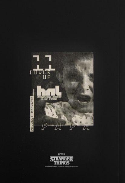 STRANGER THINGS A5 notes na linije ELEVEN 