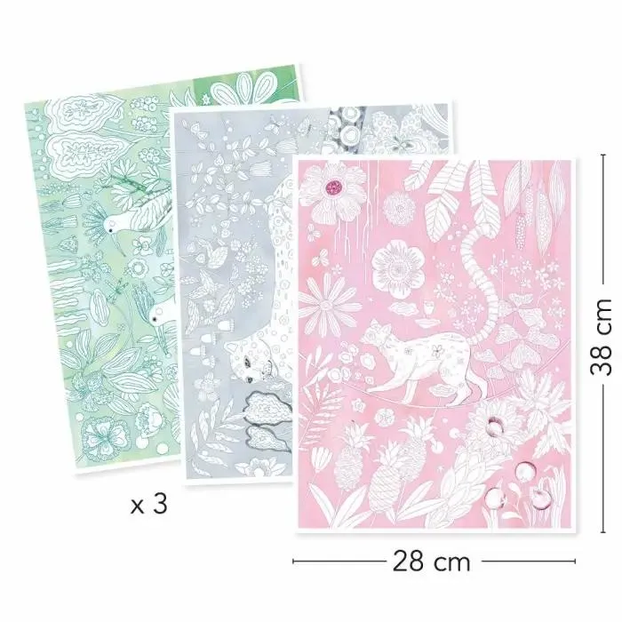 Kreativni set za bojenje WILDERNESS 