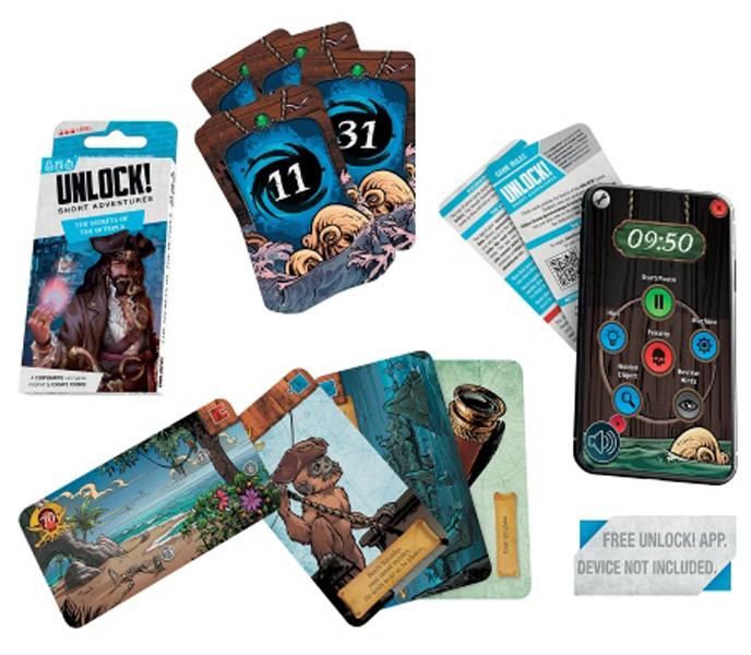 Društvena igra UNLOCK! SHORT 6 - THE SECRETS OF THE OCTOPUS 