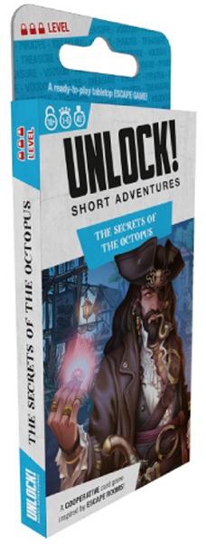 Društvena igra UNLOCK! SHORT 6 - THE SECRETS OF THE OCTOPUS 